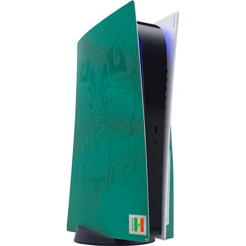Senegal Soccer Flag PlayStation PS5 Skins